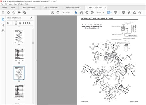 gehl 4835 skid steer for sale|gehl 4840 parts diagram.